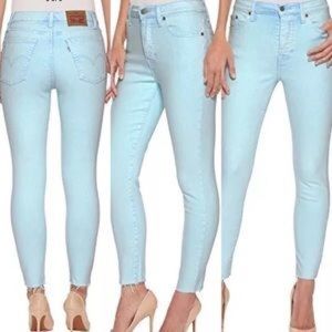 Levis Wedgie fit Skinny Jeans Agua.